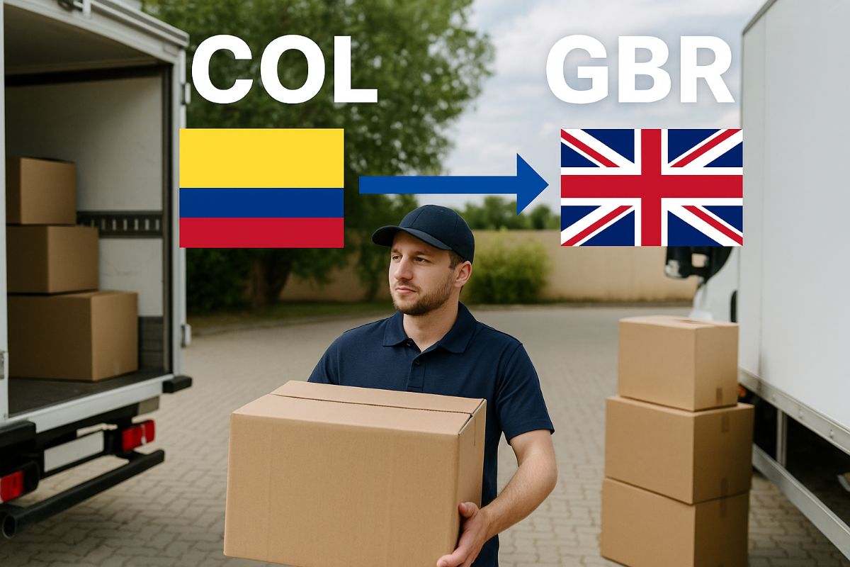 mudanzas colombia hacia Reino Unido